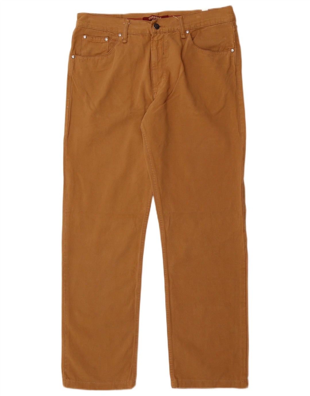 Jeans dritti da uomo Carrera 700 W33 L30 cotone marrone