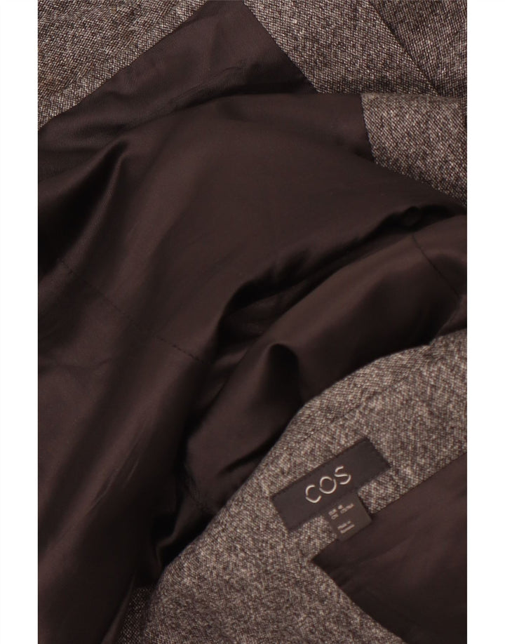 Giacca blazer a 2 bottoni da uomo Cos EU 48 lana grigio medio