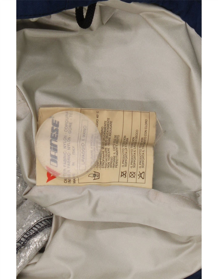 Giacca a vento grafica da uomo Dainese IT 56 XL nylon blu