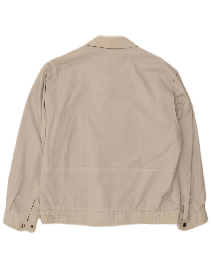 FACIBA Mens Reversible Jacket IT 50 Large Grey Polyester