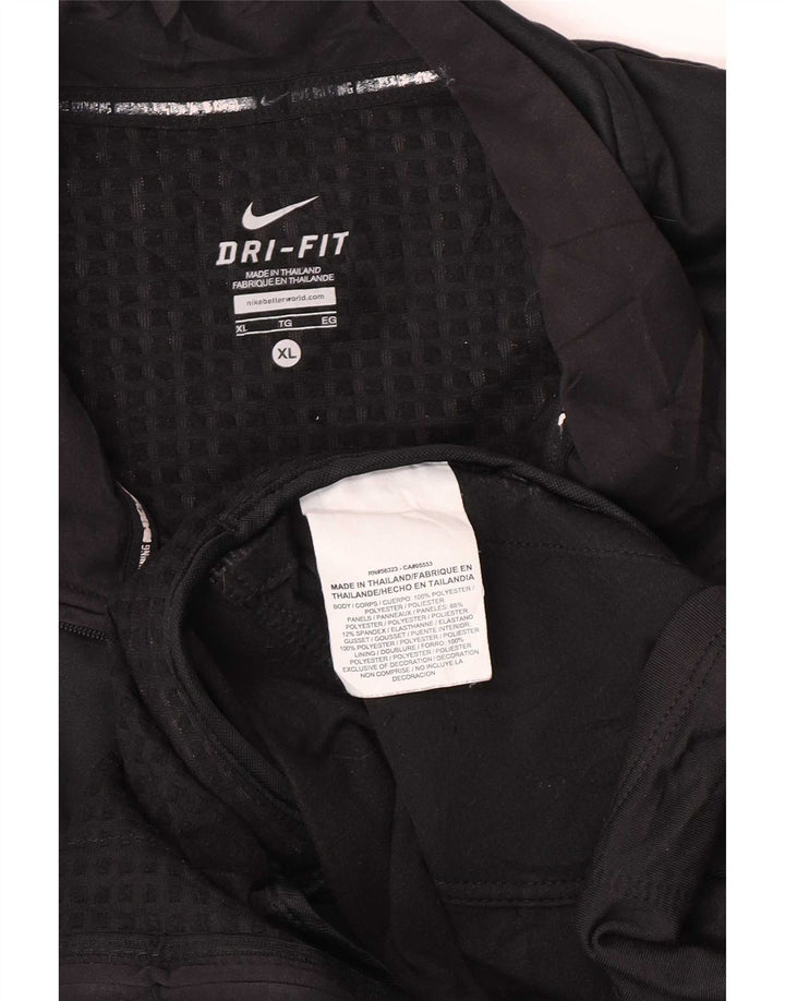 Giacca da tuta da donna Nike Dri Fit Top Jacket UK 18 XL poliestere nero