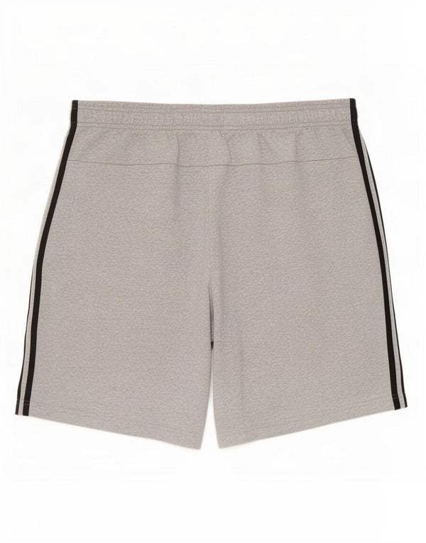 Pantaloncini sportivi da uomo Adidas XL in cotone grigio