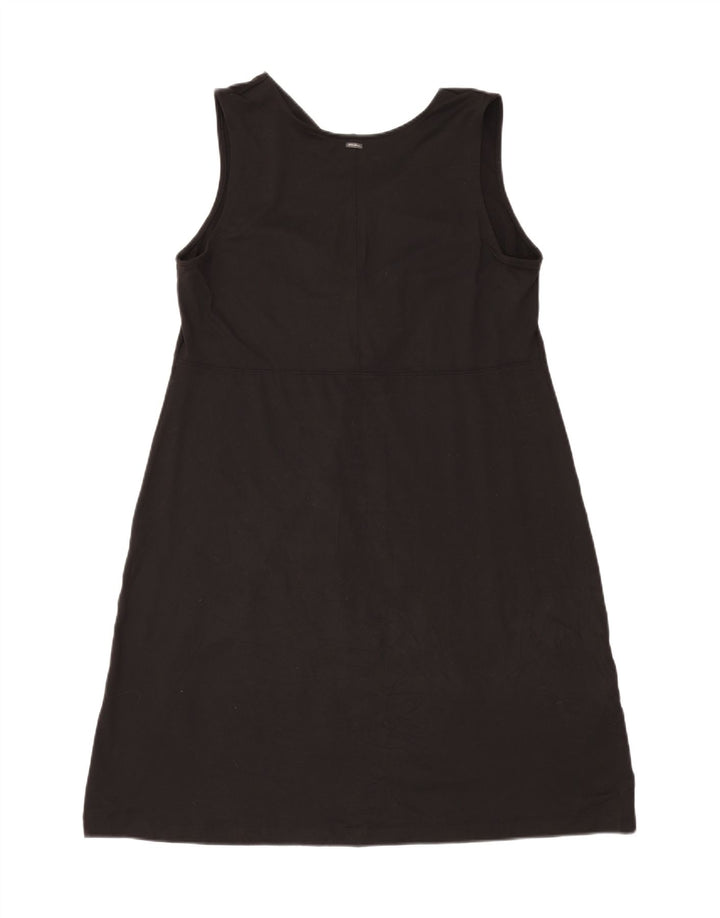 EDDIE BAUER Womens Sleeveless A-Line Dress UK 18 XL Black Polyester Vintage Eddie Bauer and Second-Hand Eddie Bauer from Messina Hembry 