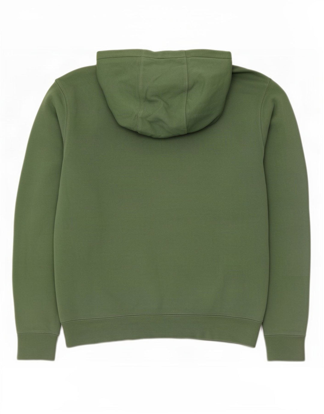 Felpa con cappuccio da uomo Nike in cotone verde medio