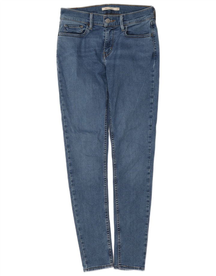 Jeans Levi's 710 Super Skinny da donna W27 L29 Blu