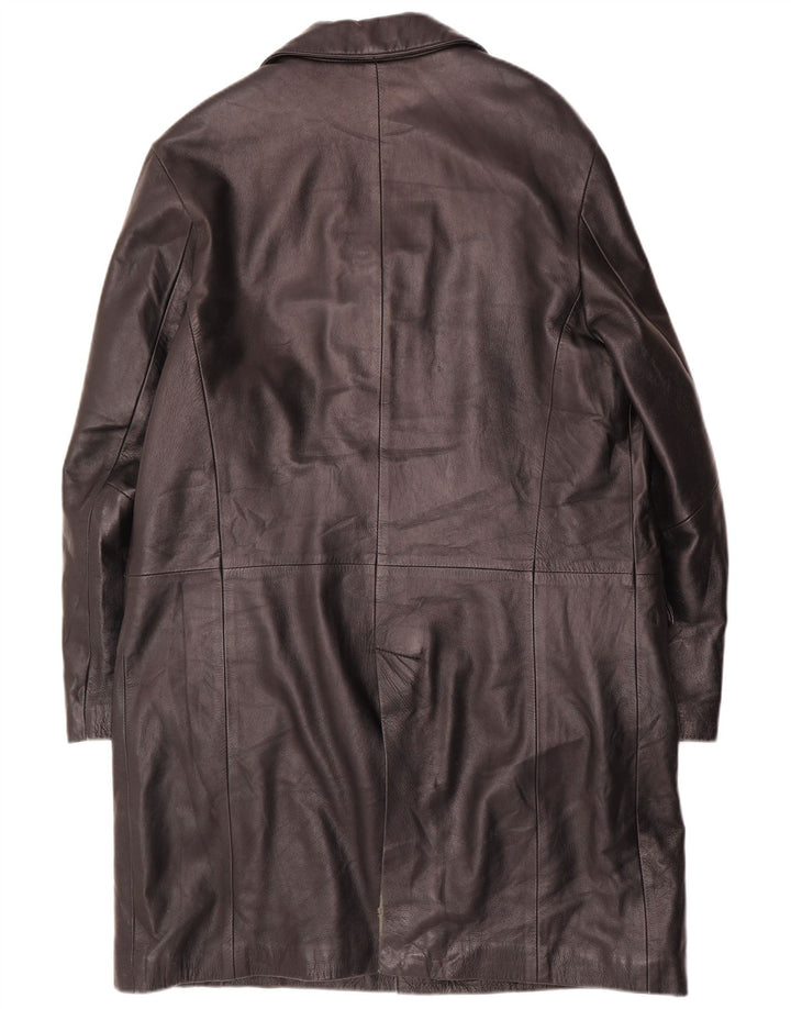 Cappotto in pelle da uomo Berkana IT 52 XL Nero