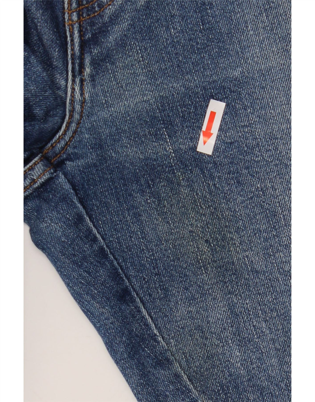 Jeans dritti da uomo Wrangler Texas W38 L27 cotone blu