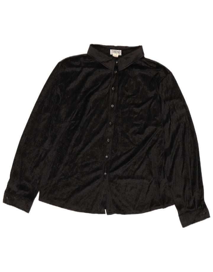 Camicetta da donna Trend UK 20 2XL Poliestere nero