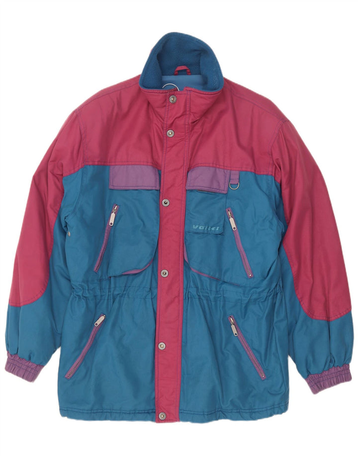 Giacca da sci da uomo Volkl EU 48 Medium Blue Colourblock in poliammide