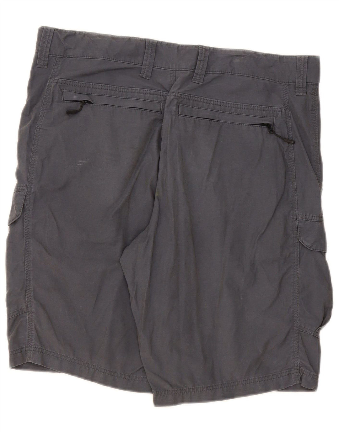 MARKS & SPENCER Pantaloncini cargo da uomo W34 Large Blu Navy in cotone