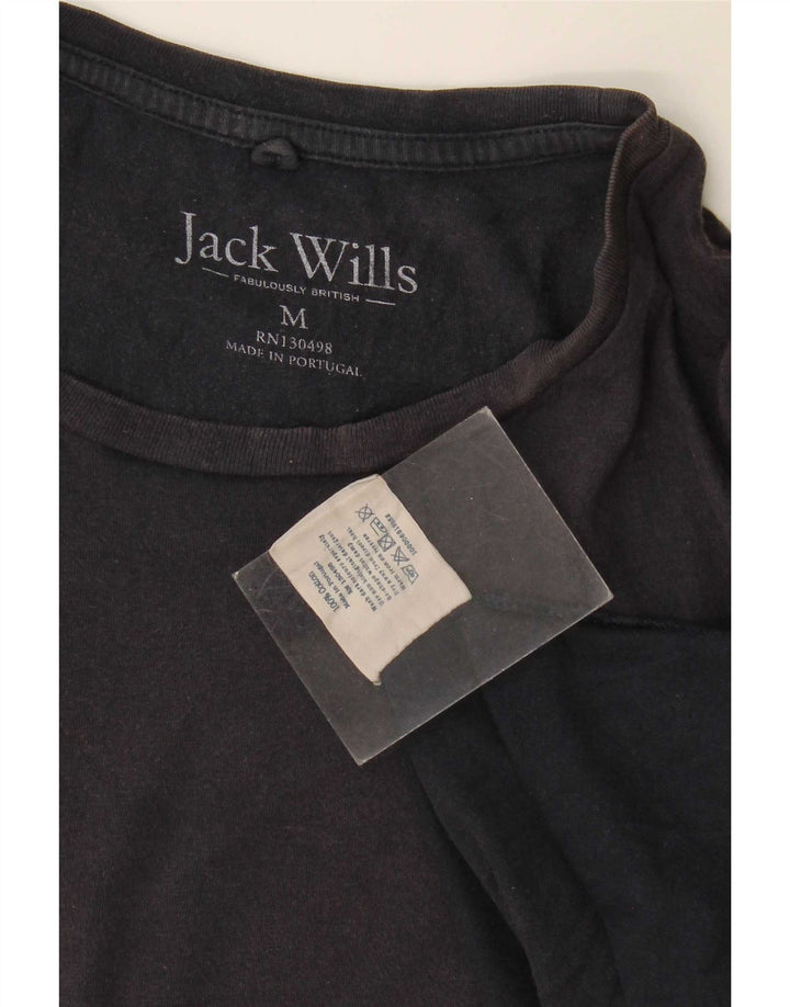 T-shirt da uomo Jack Wills Top in cotone blu navy medio
