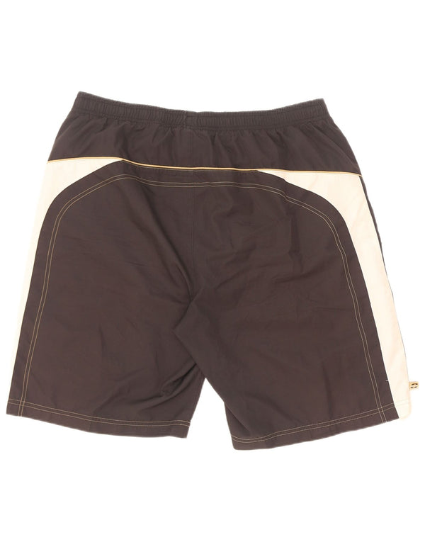 Pantaloncini sportivi grafici da uomo Lotto Medium Black Colourblock