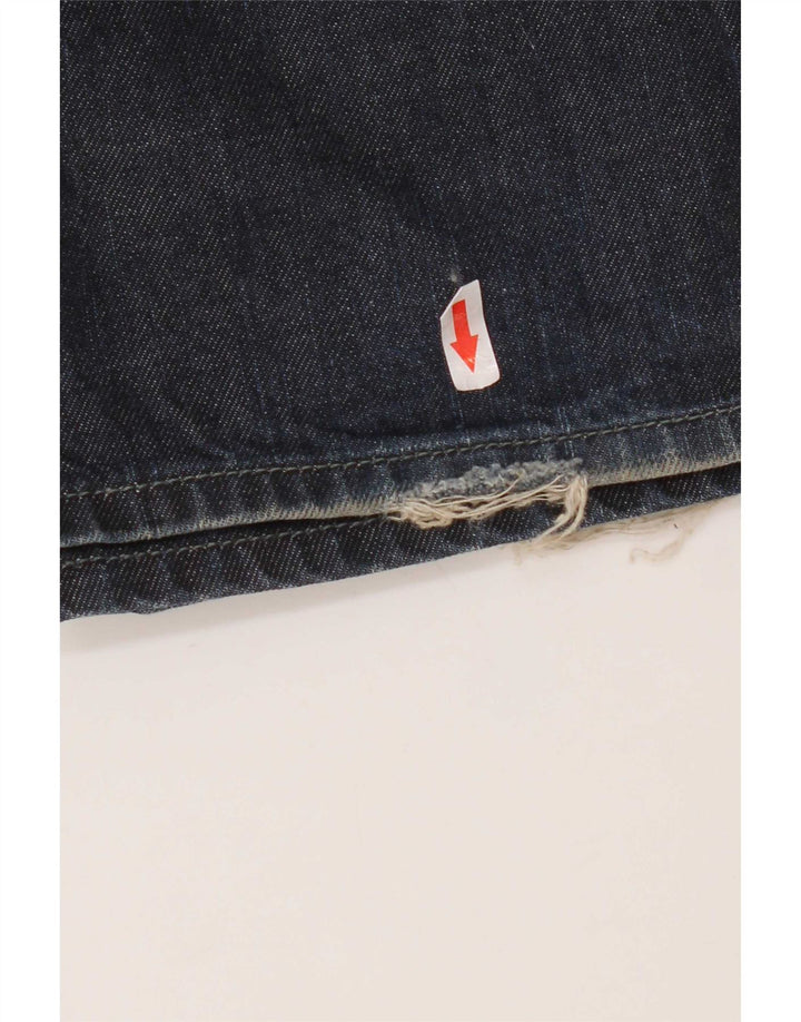 Jeans Bootcut da uomo Diesel W36 L33 in cotone blu navy