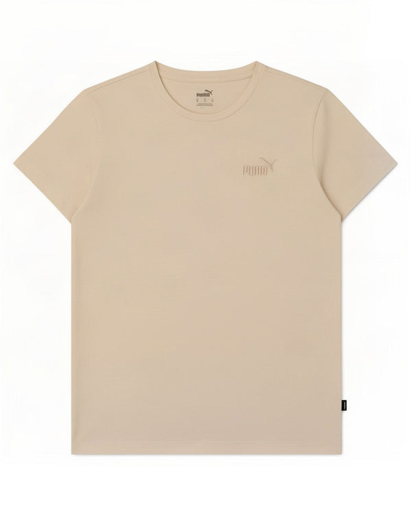 T-shirt da donna Puma UK 12 cotone beige medio