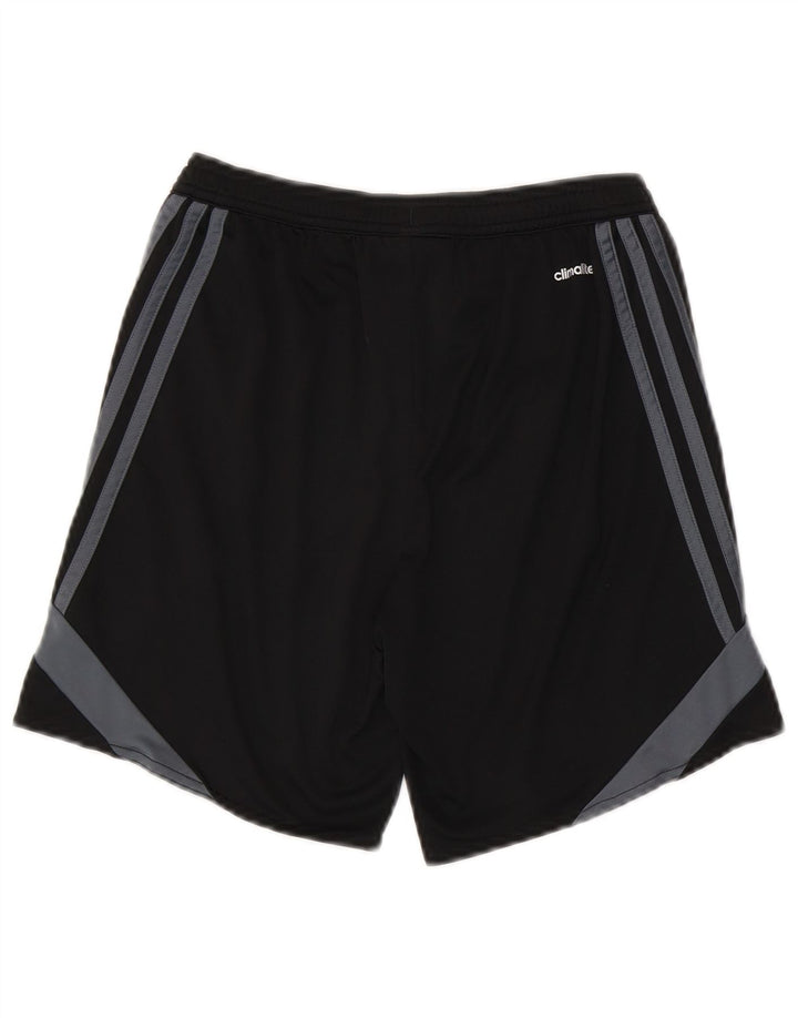 Pantaloncini sportivi ADIDAS da ragazzo Climalite 11-12 anni Large Black Colourblock