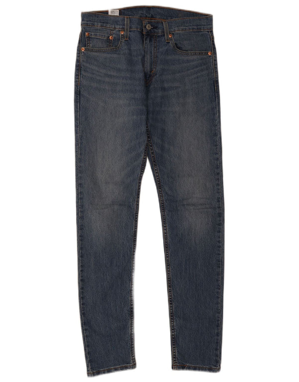 Jeans Levi's Uomo 512 Slim Tapered W29 L32 Cotone Blu
