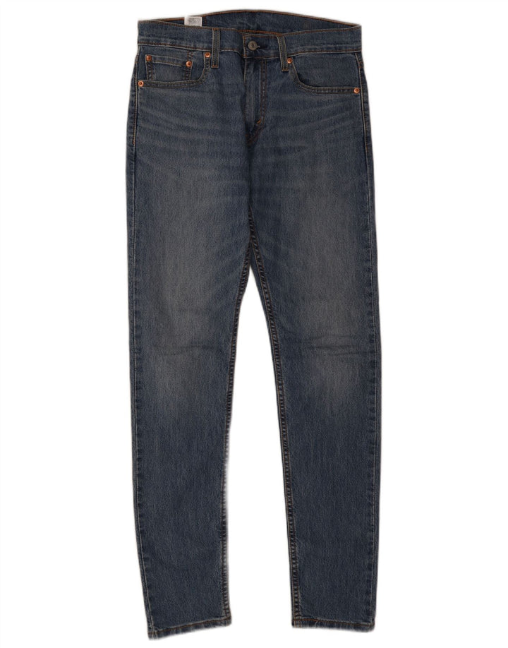 Jeans Levi's Uomo 512 Slim Tapered W29 L32 Cotone Blu