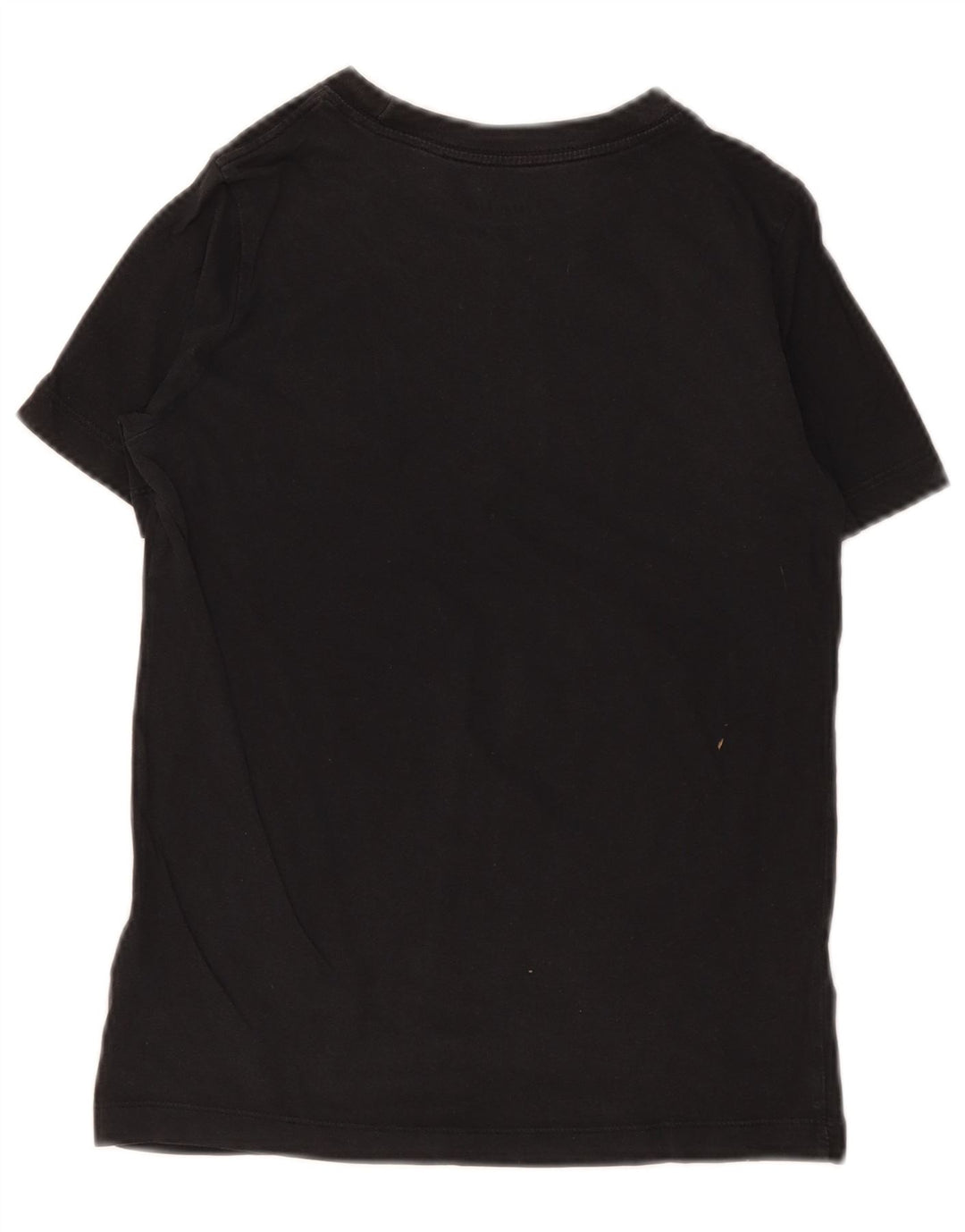 T-shirt grafica da ragazzo Nike Top 10-11 anni cotone nero medio
