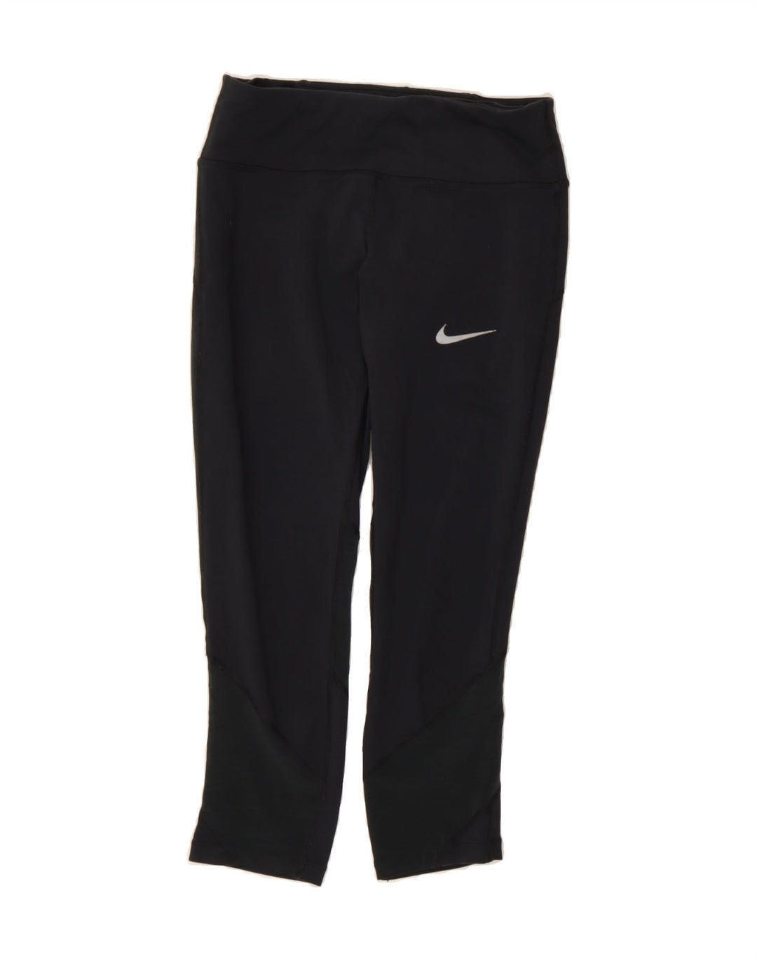 NIKE Womens Dri Fit Capri Leggings UK 8 Small  Black Nylon Vintage Nike and Second-Hand Nike from Messina Hembry 