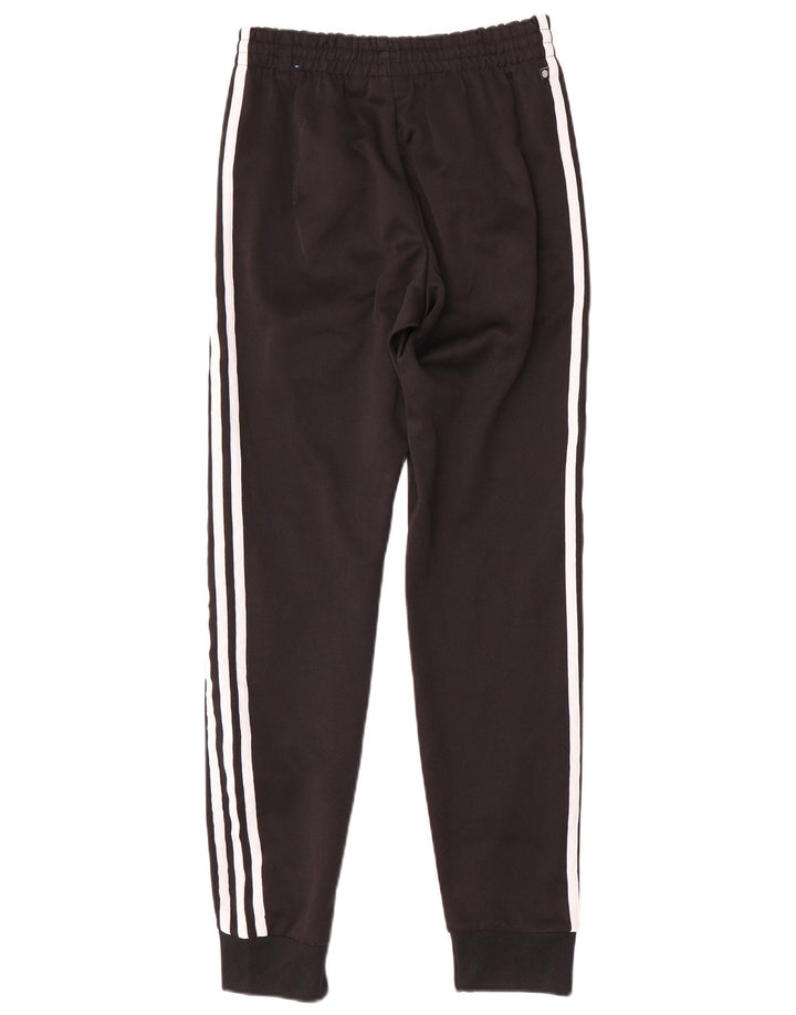 Pantaloni da tuta da uomo Adidas Joggers piccoli in poliestere nero