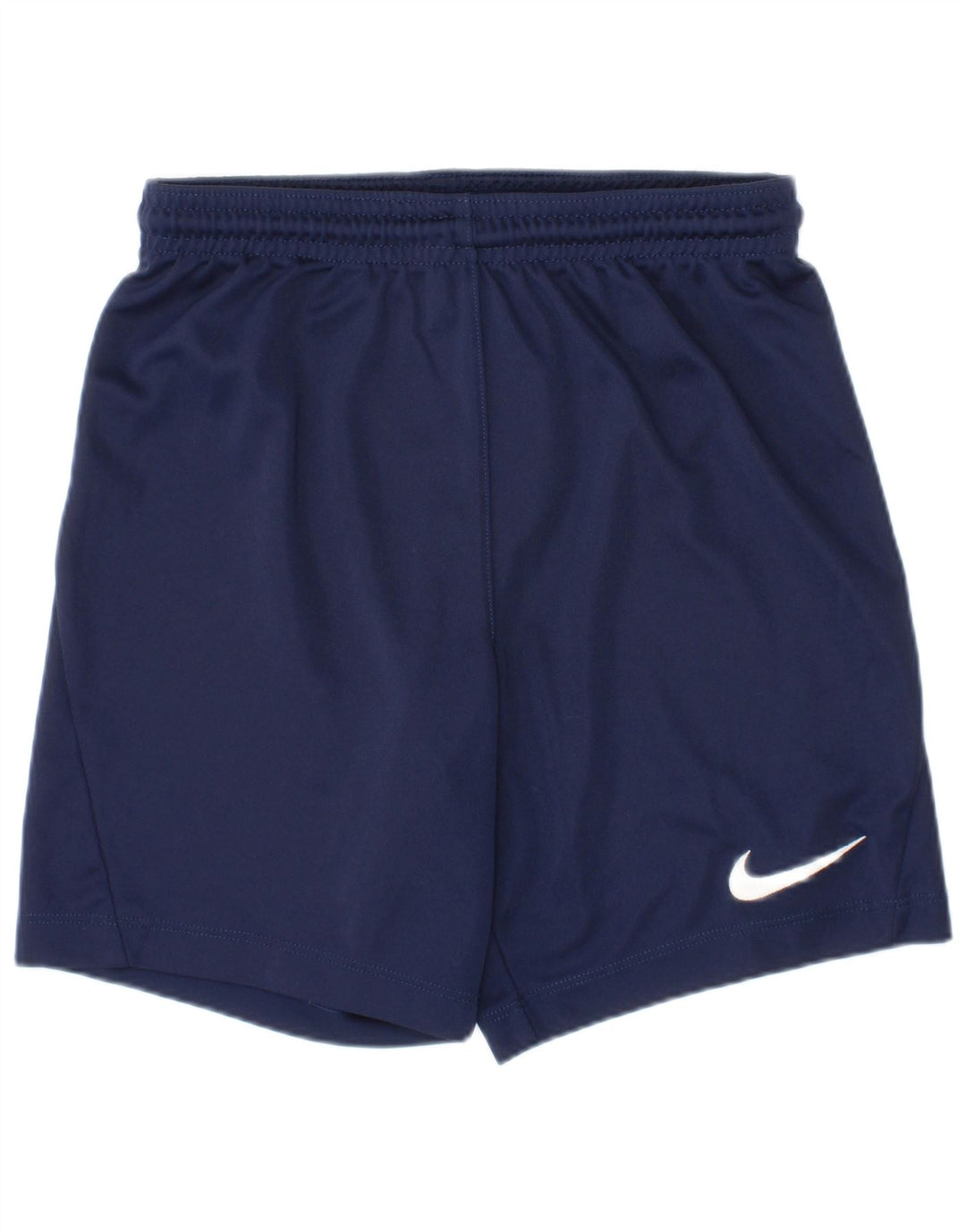 Pantaloncini sportivi Nike da ragazzo Dri Fit 8-9 anni piccoli in poliestere blu navy