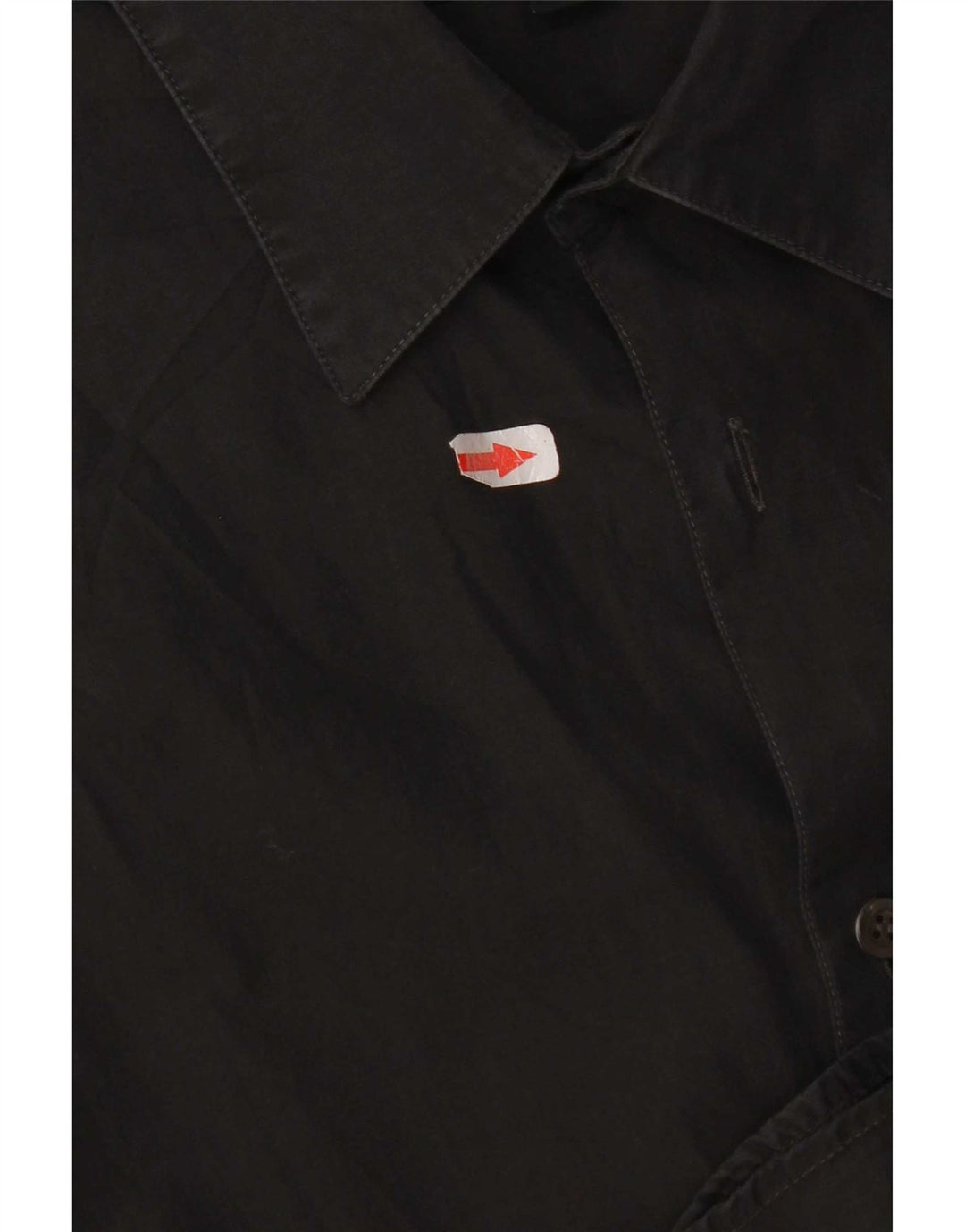 Camicia da uomo Calvin Klein taglia 43 grande cotone nero