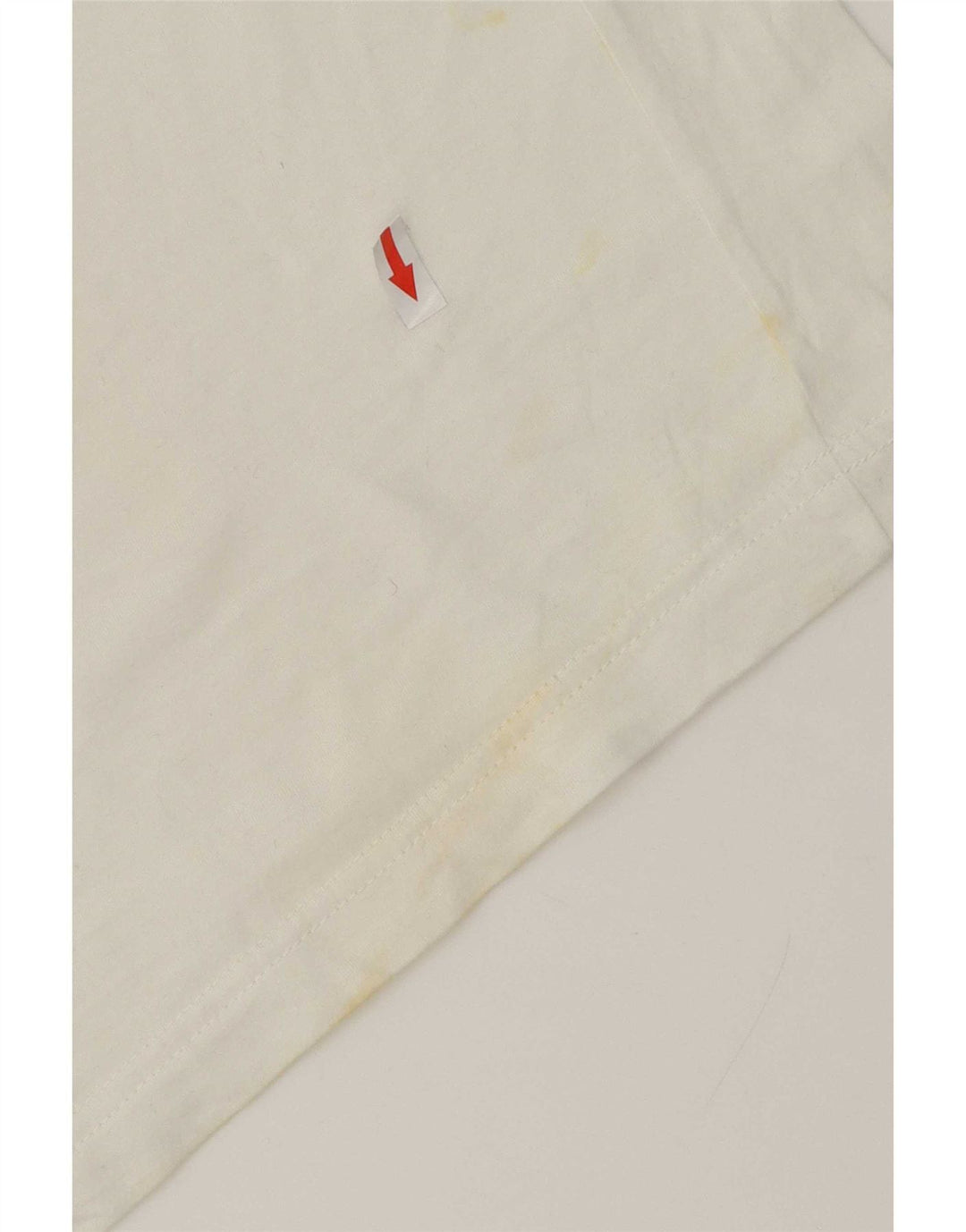 Polo da uomo Lotto Large bianca geometrica