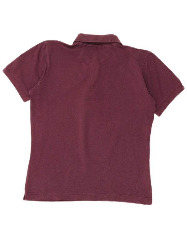 Polo Kappa da donna UK 18 XL Maroon Cotton