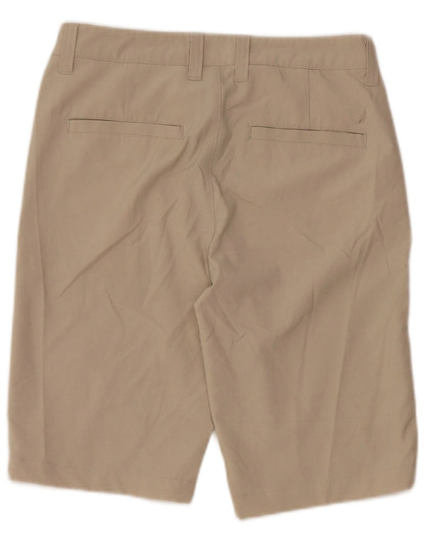 Pantaloncini chino da ragazzo Nautica 13-14 anni W26 Poliestere beige