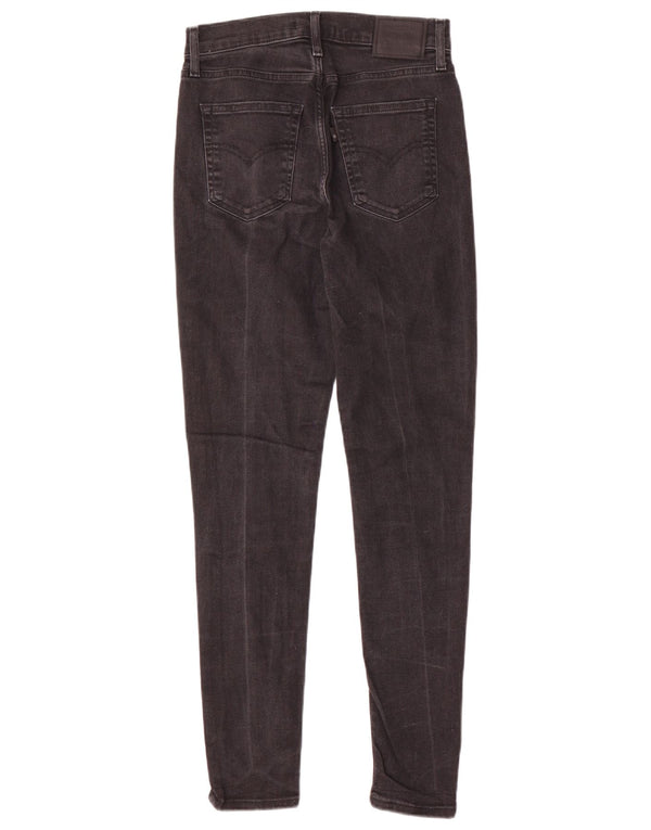 Jeans Levi's da donna 720 super skinny a vita alta W30 L29 cotone nero