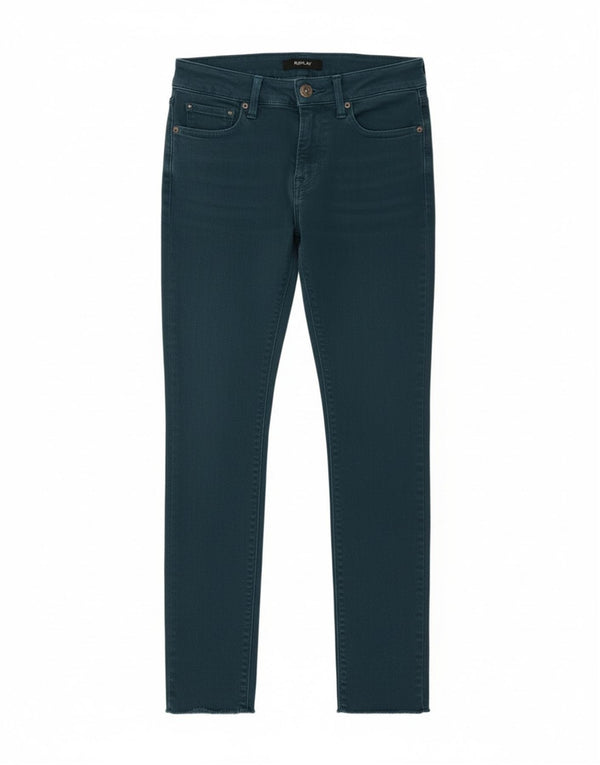 Replay Jeans Luz Slim da donna W25 L27 in cotone blu