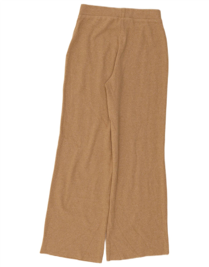 Pantaloni della tuta da donna Zara UK 10 Small Beige Poliestere