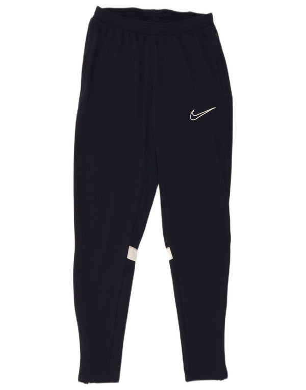Pantaloni da tuta NIKE da bambino Dri Fit 6-7 anni XS blu navy color block