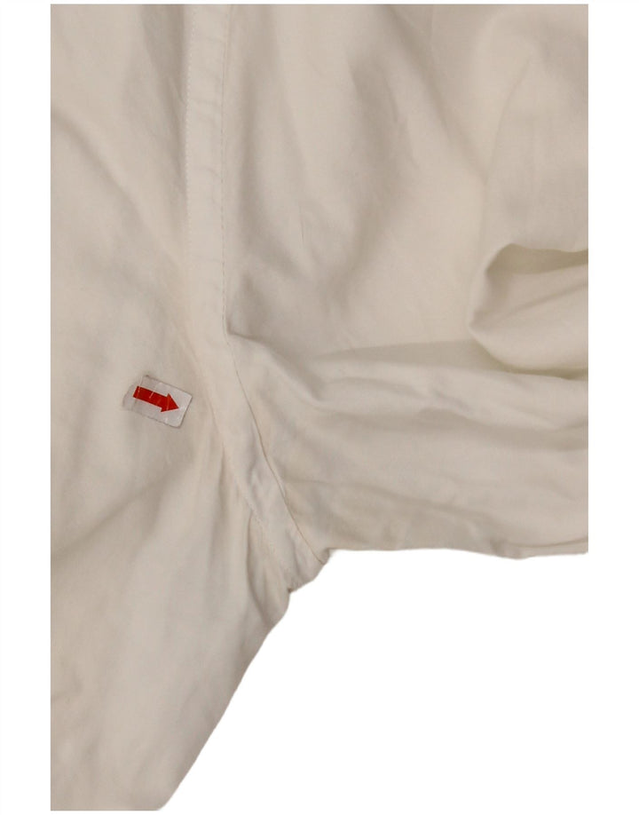 FRED PERRY Camicia slim fit da uomo 2XL cotone bianco
