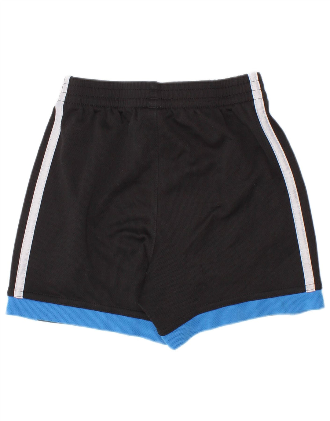 Pantaloncini sportivi Adidas da ragazzo 2-3 anni in poliestere color block nero