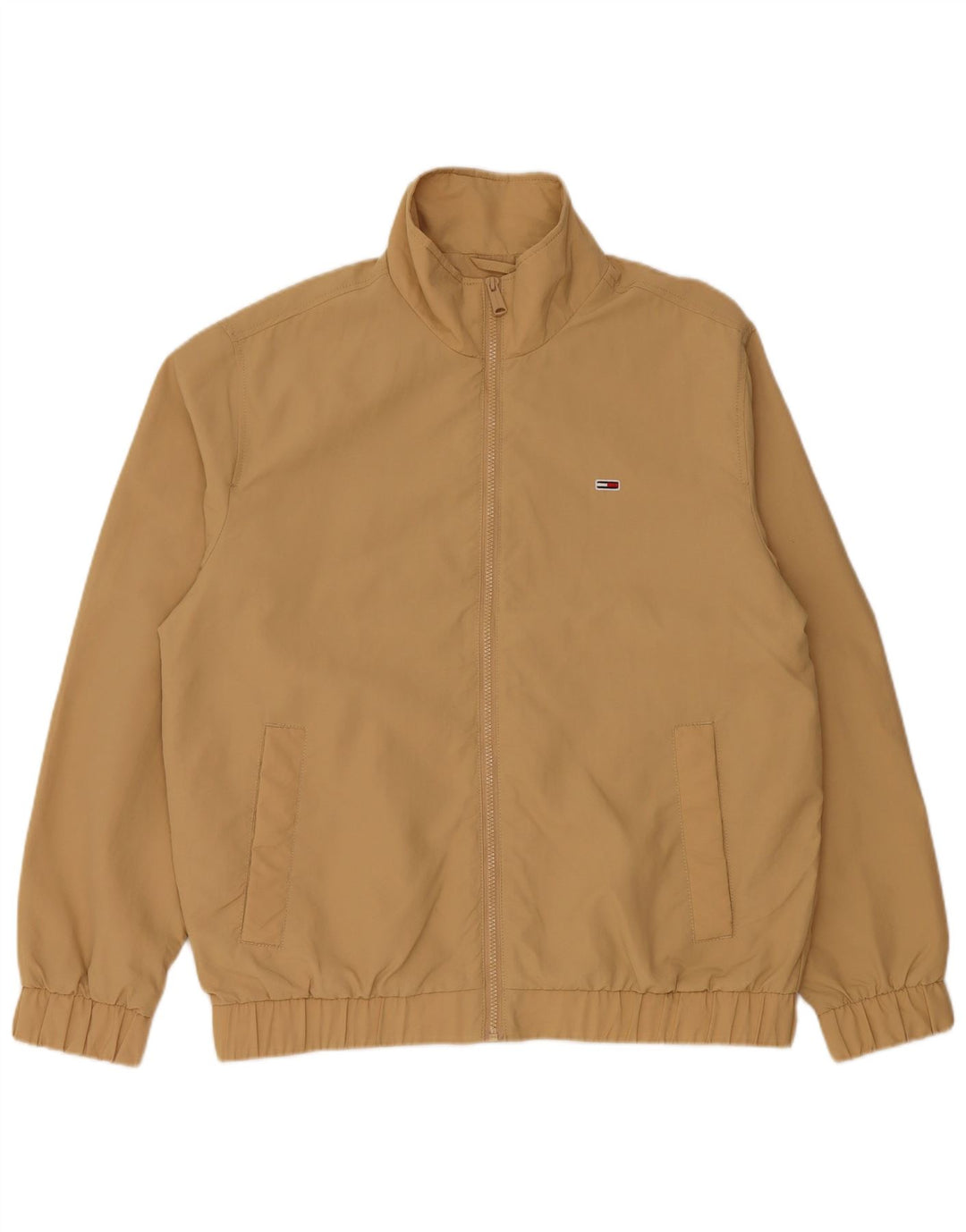TOMMY HILFIGER Giubbotto bomber da uomo UK 38 Poliammide beige medio