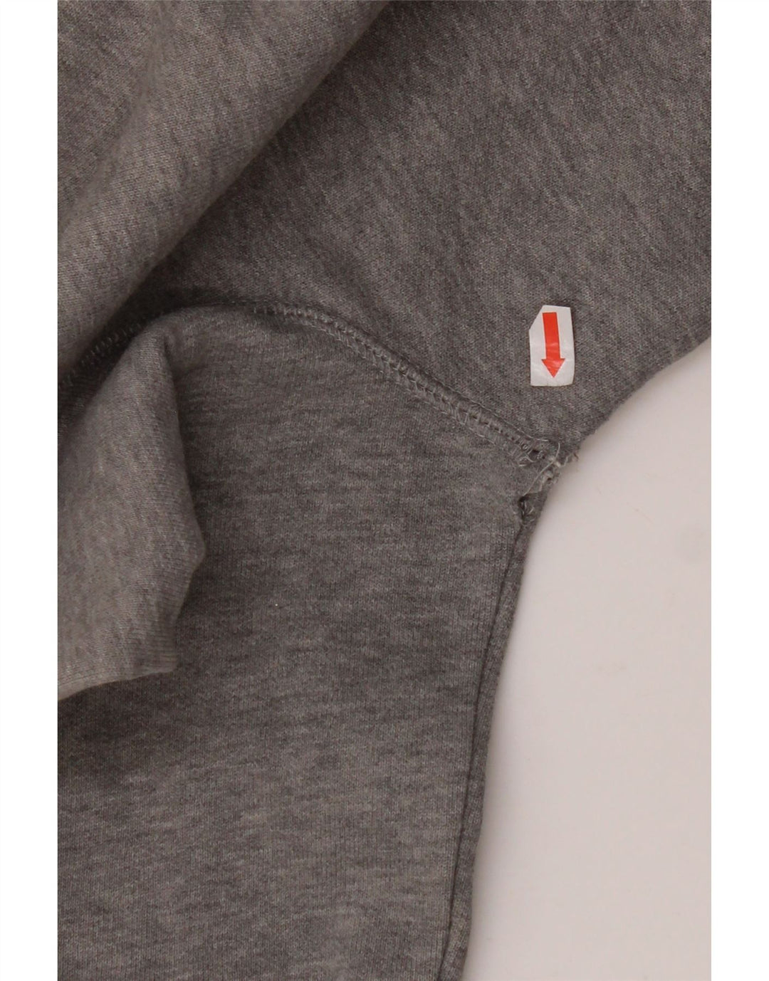 Felpa con cappuccio e zip grafica per ragazze CHAMPION 13-14 anni XL in cotone grigio
