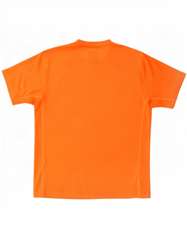 T-shirt grafica da uomo Champion Top Large arancione