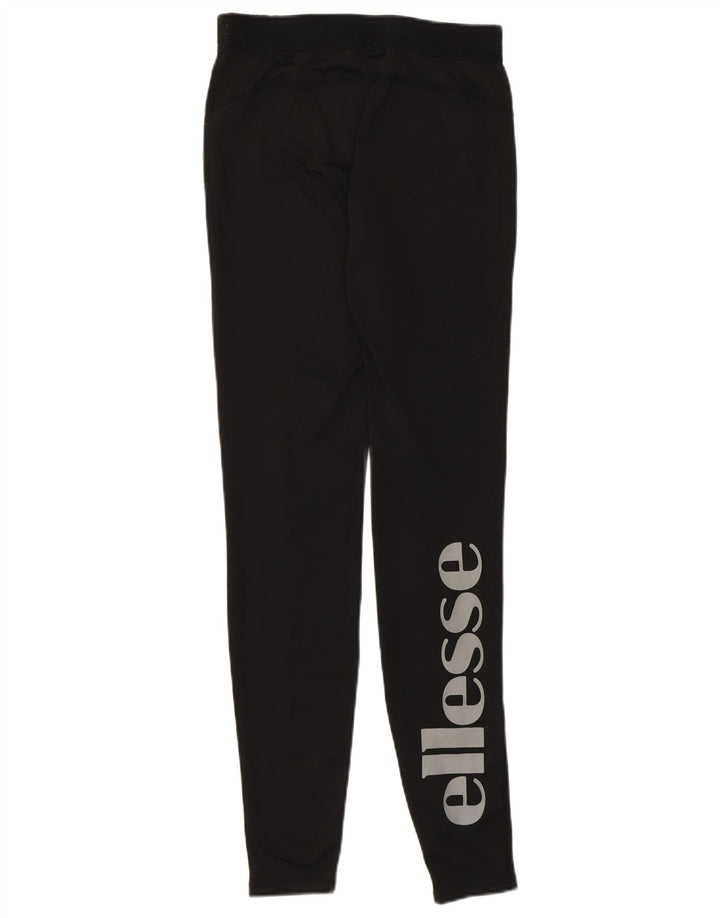 Leggings da donna Ellesse UK 8 Small Poliestere nero