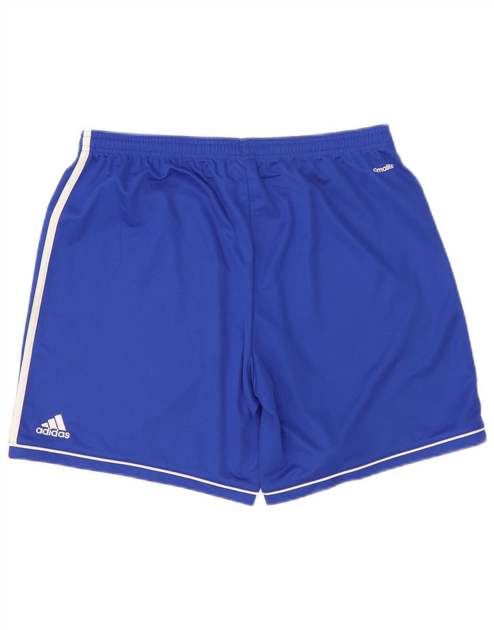 Pantaloncini sportivi Adidas Climalite da donna UK 16/18 Large Blu Poliestere Comics