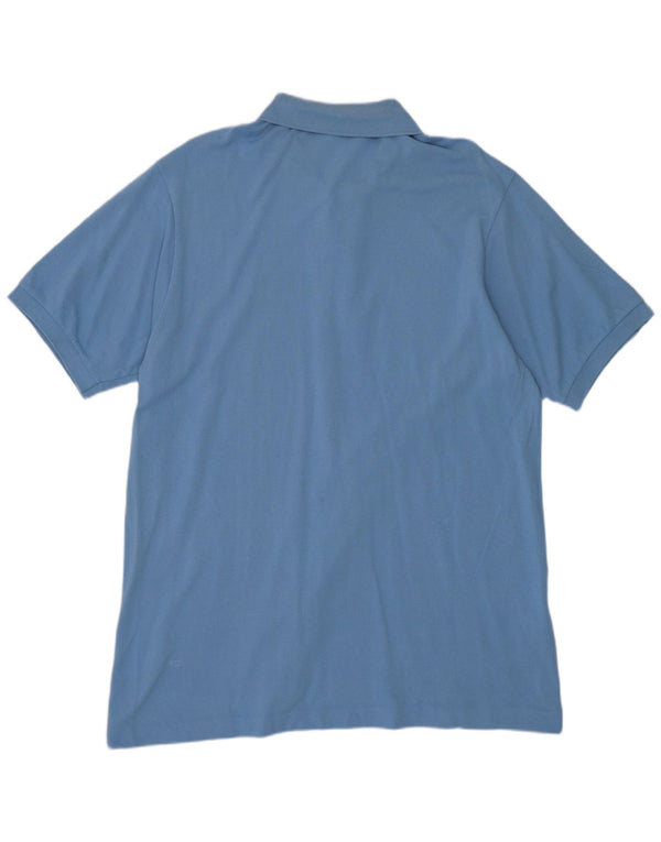Polo da uomo LACOSTE taglia 6 XL in cotone blu