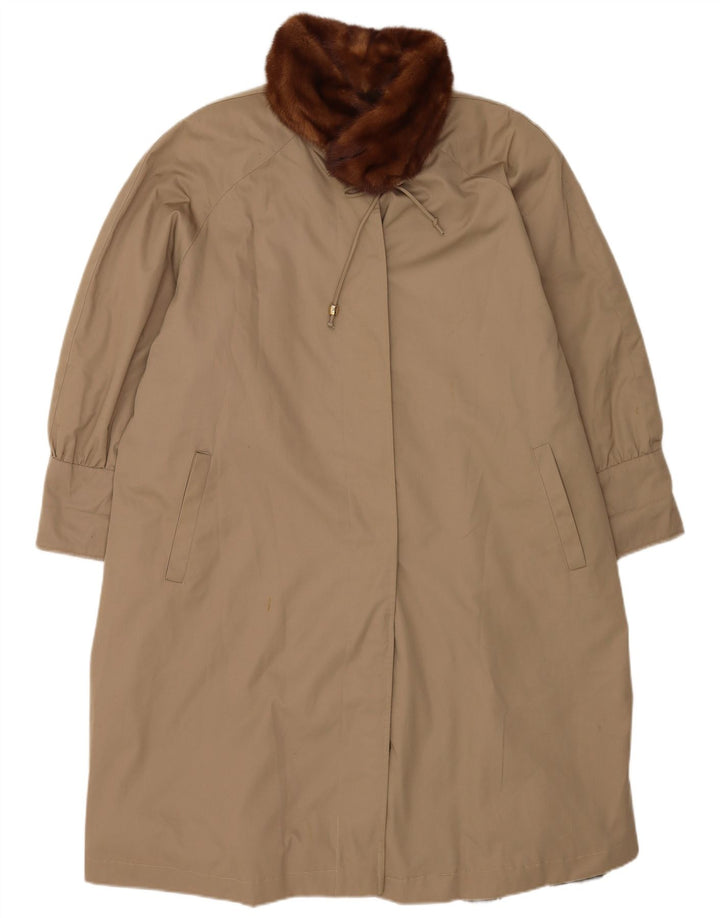 CONBIPEL Cappotto Oversize Donna IT 42 Poliestere Marrone Medio