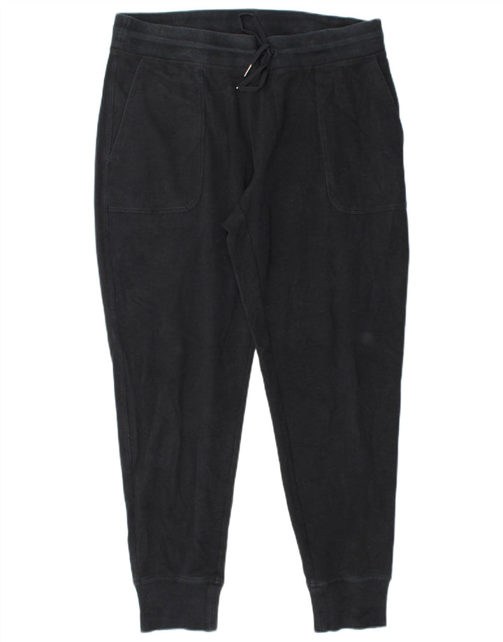 Pantaloni da tuta da donna L.L.BEAN Joggers UK 14 cotone nero medio