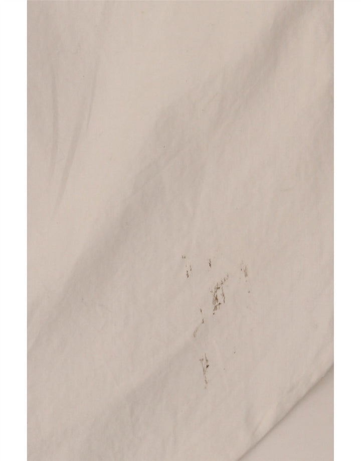 Abito chemisier oversize da donna ZARA UK 14 cotone bianco medio