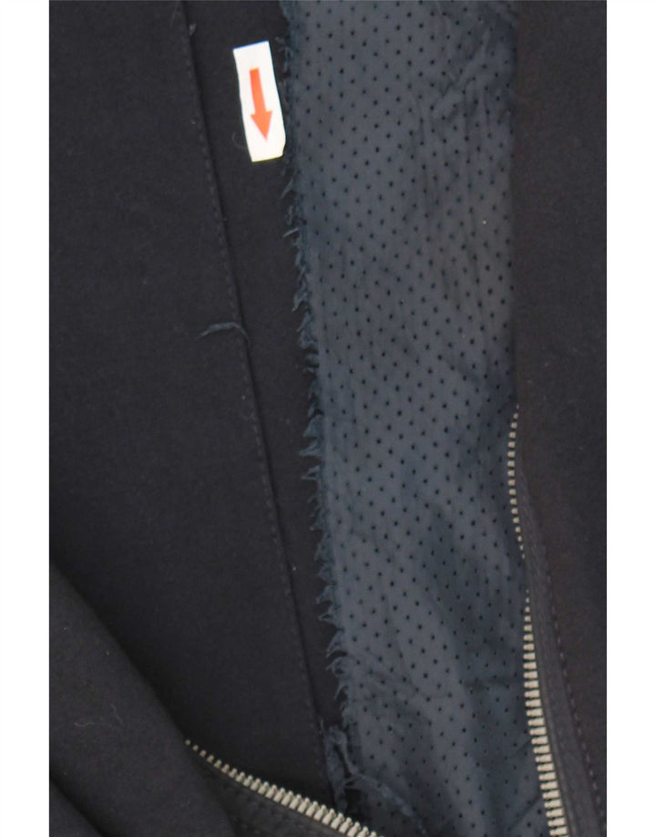 Giubbotto bomber da uomo Zara UK 40 Large blu navy color block