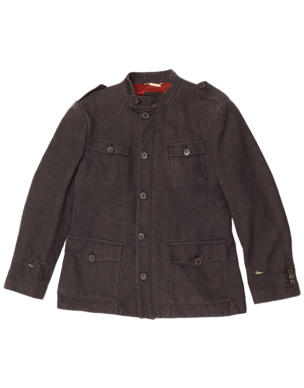 Giacca militare Zara da uomo EU 54 XL Grigia