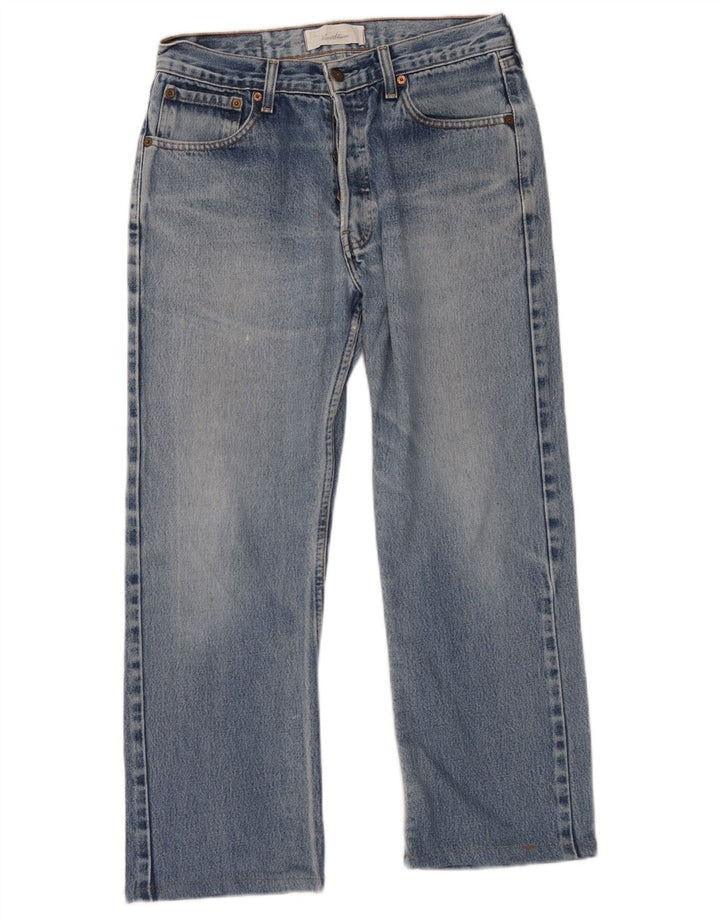 Jeans dritti da uomo Levi's W30 L26 cotone blu