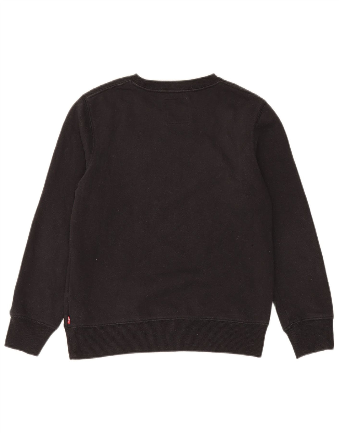 Felpa grafica per ragazzi Levi's 11-12 anni in cotone nero