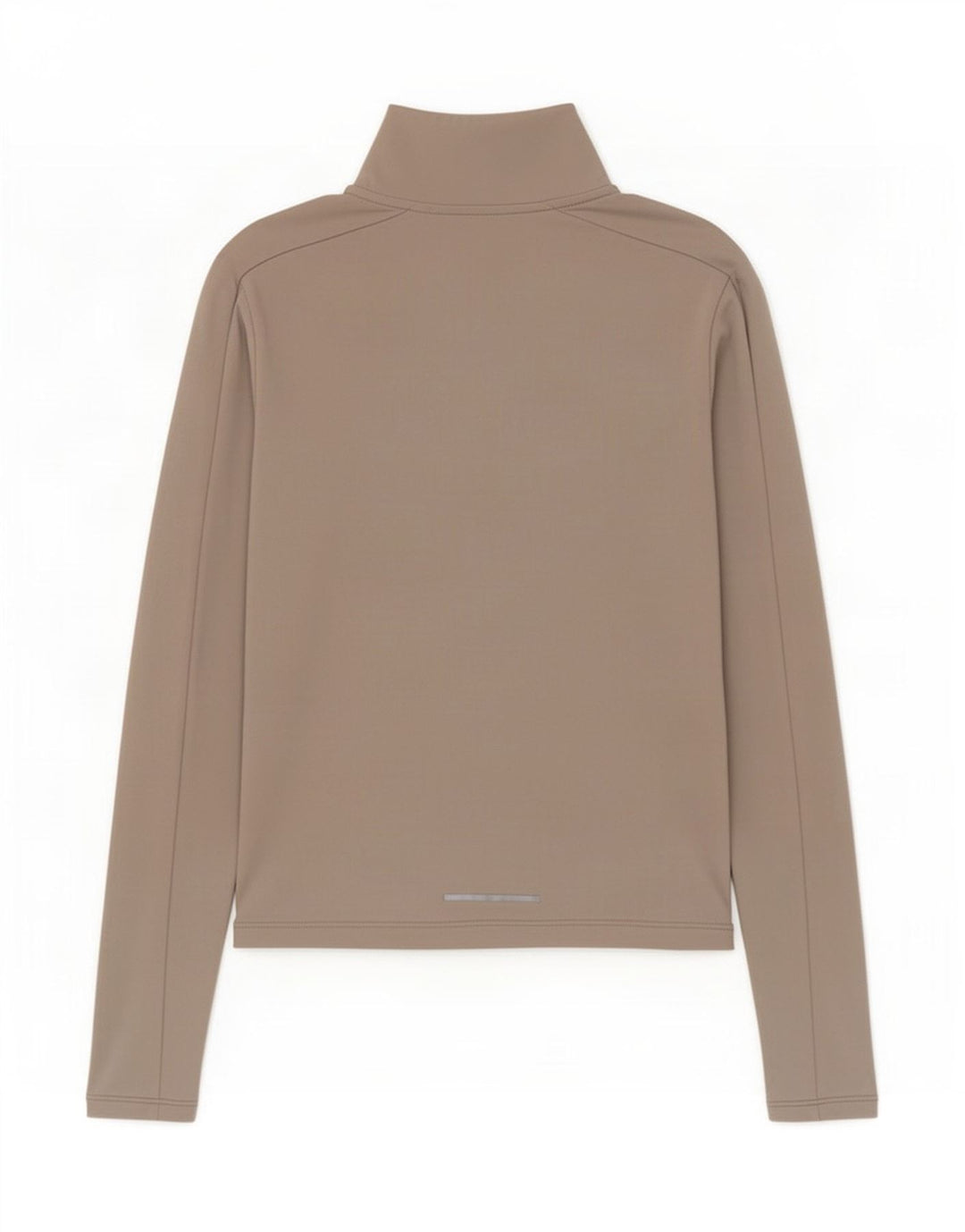 Maglia da tuta pullover con zip e collo Nike Dri Fit da donna UK 6 XS poliestere grigio