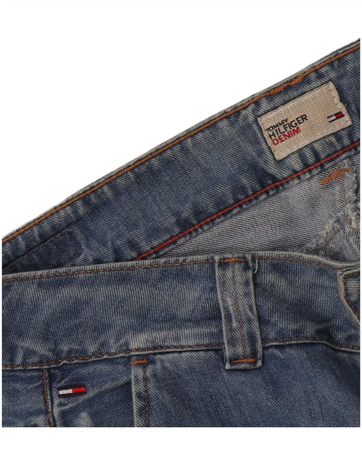 Jeans a gamba larga da donna Tommy Hilfiger W32 L30 Blu
